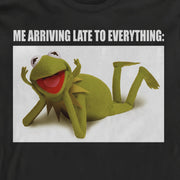 Men's The Muppets Kermit Meme  Adult Long Sleeve Shirt