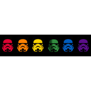 Men's Star Wars Stormtrooper Pride Rainbow  Adult T-Shirt