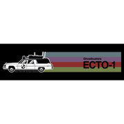 Men's Ghostbusters Ecto-1 Wagon Retro Stripe  Adult T-Shirt