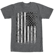 Men's Lost Gods Distressed American Flag  Adult T-Shirt