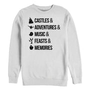 Men's Disney Princesses Keyword Magic  Adult Sweatshirt