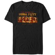 Men's Star Wars: The Book of Boba Fett Mos Espa Dangerous Locals  Adult T-Shirt