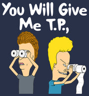 Men's Beavis and Butt-Head We've Come for Your TP  Adult T-Shirt