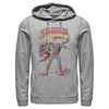 Men's Superman Patriotic Adventures  Adult Pull Over Hoodie