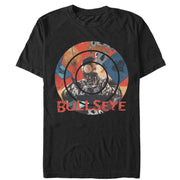 Men's Marvel Bullseye Card Toss  Adult T-Shirt