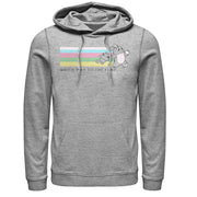 Men's Toy Story Ducky & Bunny Fun Rainbow Race  Adult Pull Over Hoodie