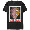 Men's Beauty and the Beast Face Off  Adult T-Shirt