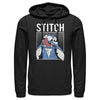 Men's Lilo & Stitch Distressed Nose Picker  Adult Pull Over Hoodie