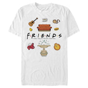 Men's Friends Favorite Moment Icons  Adult T-Shirt