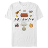 Men's Friends Favorite Moment Icons  Adult T-Shirt