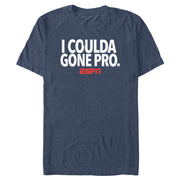 Men's ESPN I Coulda Gone Pro.  Adult T-Shirt