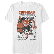 Men's Cuphead Retro Devil Deal  Adult T-Shirt