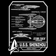 Men's Star Trek: Discovery Shenzhou NCC-1227  Adult T-Shirt