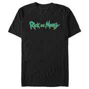 Men's Rick And Morty Classic Electrical Buzz Logo  Adult T-Shirt