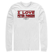 Men's Marvel Spider-Man: No Way Home I Love Peter Parker  Adult Long Sleeve Shirt