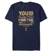 Men's Yellowstone Beth Dutton Trailer Park I Am The Tornado  Adult T-Shirt