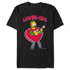 Men's The Simpsons Valentine's Day Ned Flanders Lover-ino  Adult T-Shirt