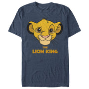 Men's Lion King Simba Logo  Adult T-Shirt