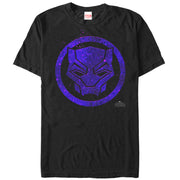 Men's Marvel Black Panther 2018 Ember Mask  Adult T-Shirt