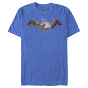 Men's Batman Logo Geometric Wing  Adult T-Shirt