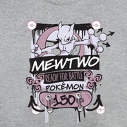 Men's Pokemon Mewtwo Ready for Battle  Adult Sweatshirt