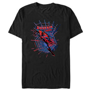 Men's Marvel Spider-Man: Across the Spider-Verse 2099 Spider-Man Logo  Adult T-Shirt