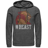 Men's Beauty and the Beast #Beast  Adult Pull Over Hoodie