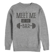 Men's CHIN UP Meet at Bar Stars  Adult Sweatshirt