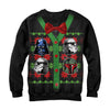 Men's Star Wars Ugly Christmas Villain Helmet Cardigan  Adult Sweatshirt