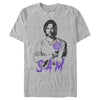 Men's Supernatural Sam Portrait  Adult T-Shirt