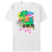 Men's Jurassic World Retro '93 Surf Nublar  Adult T-Shirt