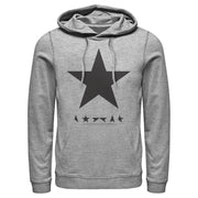 Men's David Bowie Blackstar  Adult Pull Over Hoodie