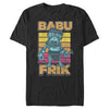 Men's Star Wars: The Rise of Skywalker Babu Frik Pop Art Portrait  Adult T-Shirt