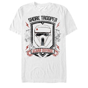 Men's Star Wars Rogue One Shoretrooper Scarif Defense  Adult T-Shirt