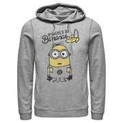 Men's Despicable Me Minion Powered By  Adult Pull Over Hoodie