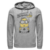 Men's Despicable Me Minion Powered By  Adult Pull Over Hoodie