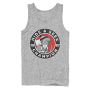 Men's Where's Waldo Hide and Seek Champion  Adult Tank Top