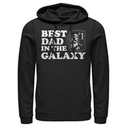 Men's Star Wars Darth Vader Best Dad in the Galaxy Mug  Adult Pull Over Hoodie