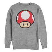 Men's Nintendo Mario Mushroom  Adult Sweatshirt