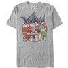 Men's Voltron: Defender of the Universe Robot Circle  Adult T-Shirt