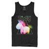 Men's Despicable Me Metal Rock Unicorn  Adult Tank Top