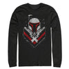 Men's Star Wars Boba Fett No Threats Only Promises  Adult Long Sleeve Shirt