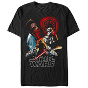 Men's Star Wars The Force Awakens First Order Art  Adult T-Shirt