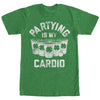 Men's Lost Gods Partying is My Cardio  Adult T-Shirt