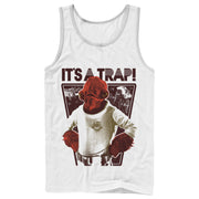 Men's Star Wars Ackbar It's a Trap  Adult Tank Top