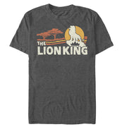 Men's Lion King Classic Pride Lands  Adult T-Shirt