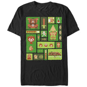 Men's Nintendo Legend of Zelda Collage  Adult T-Shirt