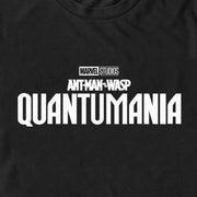 Men's Ant-Man and the Wasp: Quantumania Movie Logo White  Adult T-Shirt