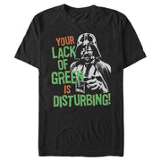 Men's Star Wars Lack of Green  Adult T-Shirt