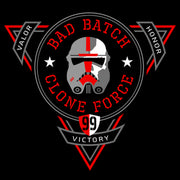 Men's Star Wars: The Bad Batch Badge  Adult T-Shirt